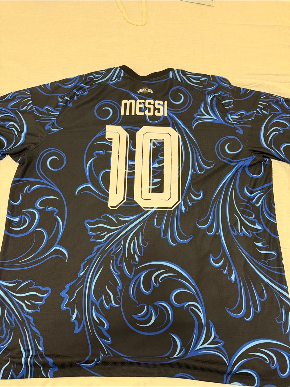 adidas Men’s Black & Blue Argentina #10 Football Jersey